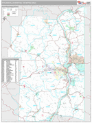 Weirton-Steubenville Metro Area Digital Map Premium Style